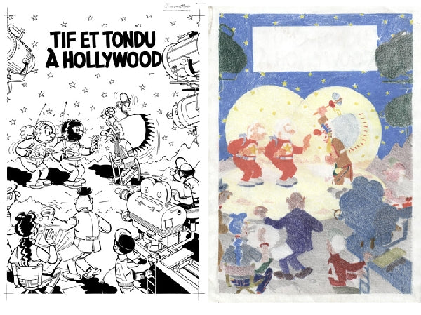 Tif et Tondu - Tif et Tondu à Hollywood - Tirage Limité