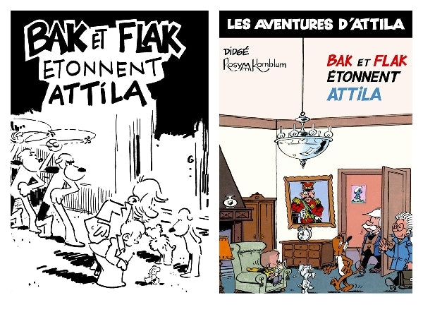 Aventures d'Attila (Les) - Bak et Flak étonnent Attila